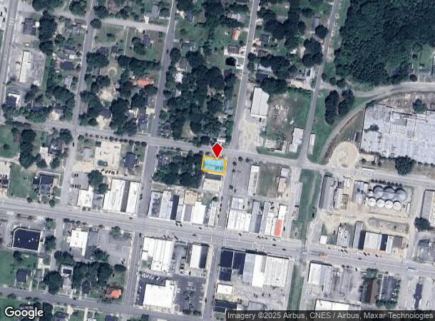 123 N 2Nd St, Saint Pauls, NC Parcel Map