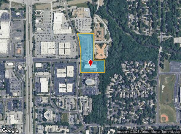  10551 Barkley St, Overland Park, KS Parcel Map