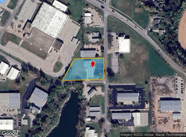 860 Repp Dr, Columbus, IN Parcel Map