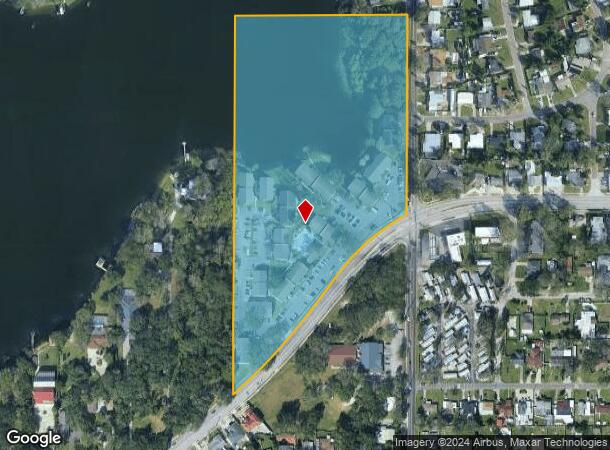  6904 W Ralston Place Dr, Tampa, FL Parcel Map