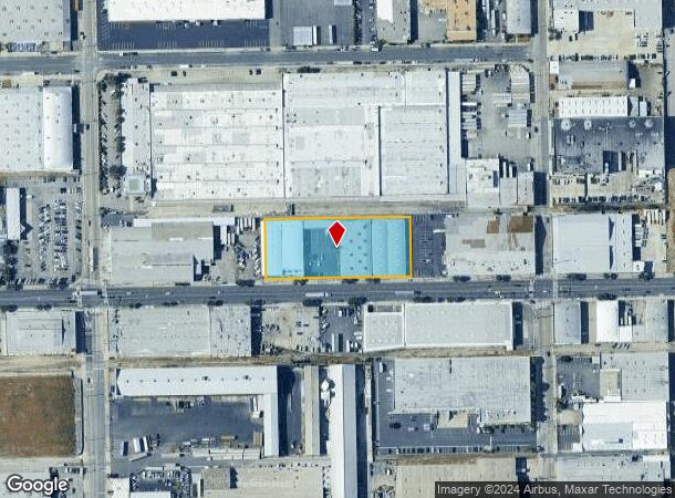  3155 Leonis Blvd, Vernon, CA Parcel Map