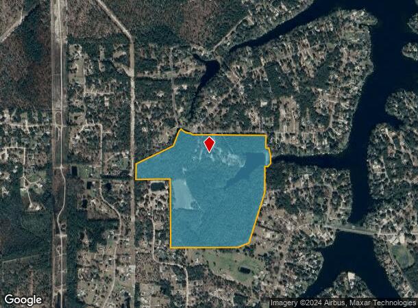  839 Lake Asbury Dr, Green Cove Springs, FL Parcel Map