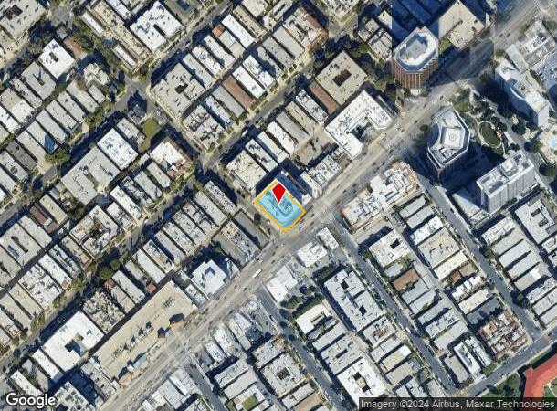  11859 Wilshire Blvd, Los Angeles, CA Parcel Map