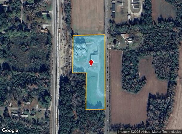  612 S Brown St, Chadbourn, NC Parcel Map