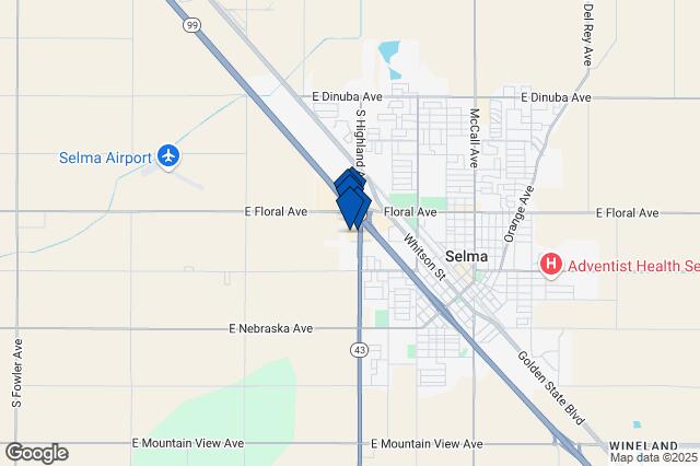 2751 2883 Highland Ave Selma Ca 93662 Retail Space For