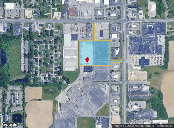  5501 S Scatterfield Rd, Anderson, IN Parcel Map