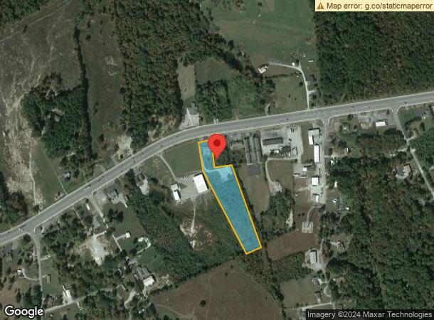  3888 Peavine Rd, Crossville, TN Parcel Map