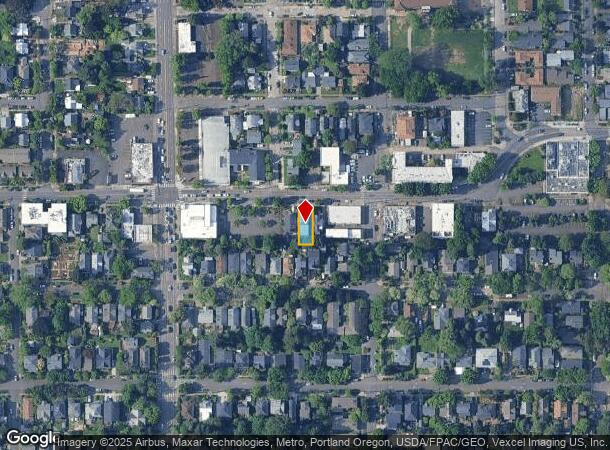  4010 Se Division St, Portland, OR Parcel Map