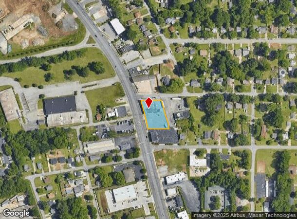  2301 S Main St, High Point, NC Parcel Map