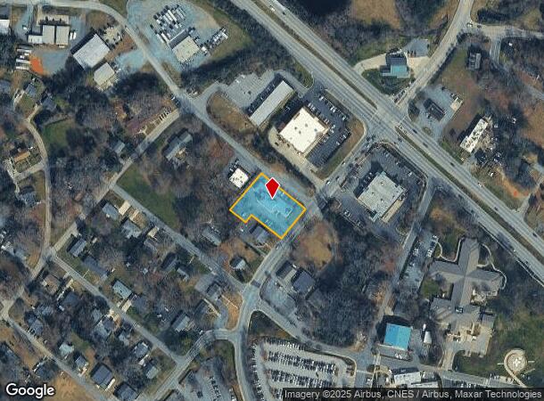  404 S Sutherland Ave, Monroe, NC Parcel Map
