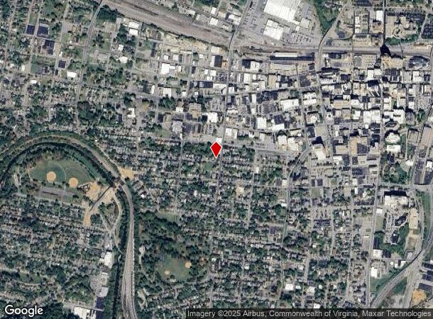  505 Day Ave Sw, Roanoke, VA Parcel Map