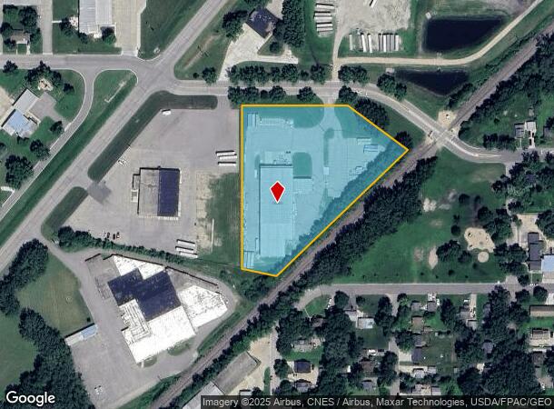 1611 Trott Ave Sw, Willmar, MN Parcel Map