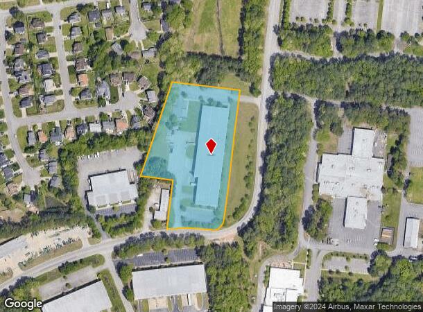  781 Industrial Park Dr, Newport News, VA Parcel Map