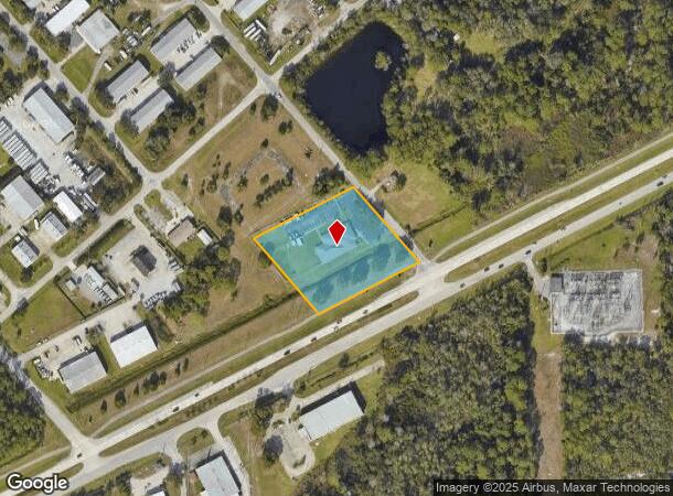  1551 E International Speedway Blvd, Deland, FL Parcel Map