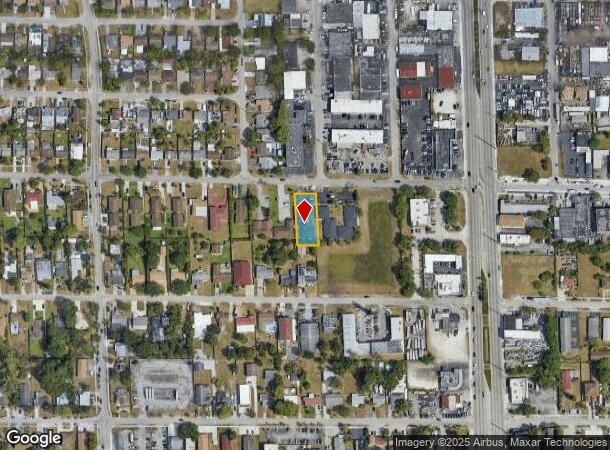  6040 Sw 25Th St, Miramar, FL Parcel Map