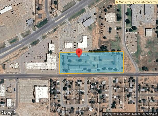  2105 E 4Th St, Lubbock, TX Parcel Map