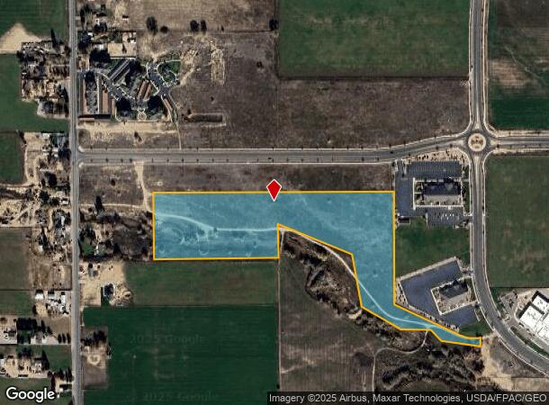 100 S 2500 W, Vernal, UT Parcel Map