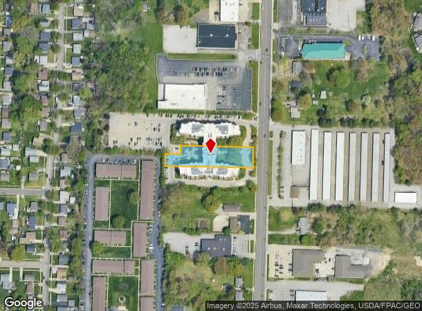  1600 Brittain Rd, Akron, OH Parcel Map