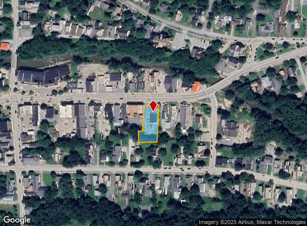 112 Main St, Ludlow, VT Parcel Map