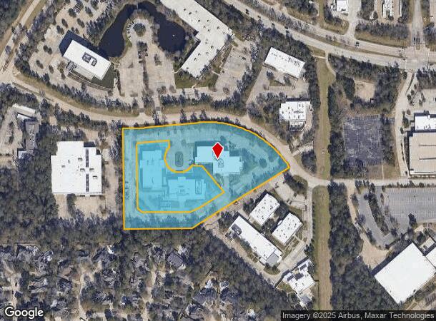 2700 Technology Forest Blvd, Spring, TX Parcel Map
