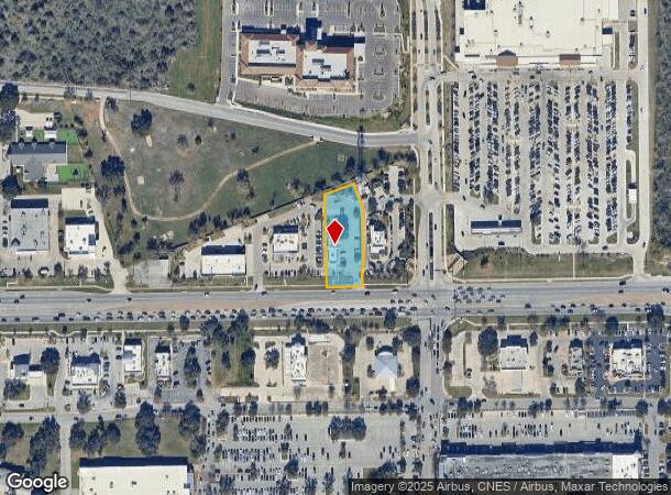 1030 W University Ave, Georgetown, TX Parcel Map