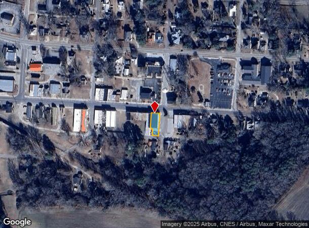 6163 E Main St, Bailey, NC Parcel Map