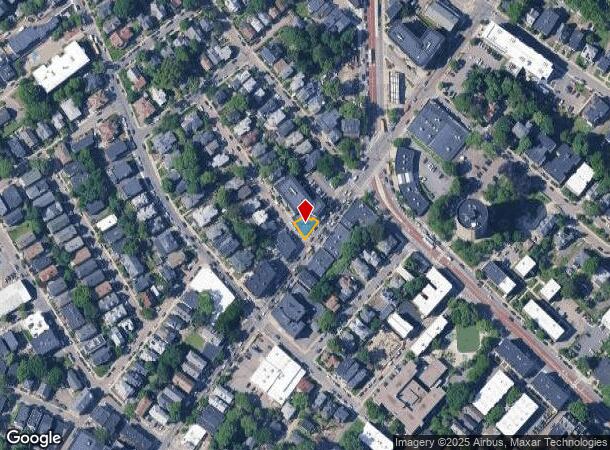  3093 Washington St, Roxbury, MA Parcel Map