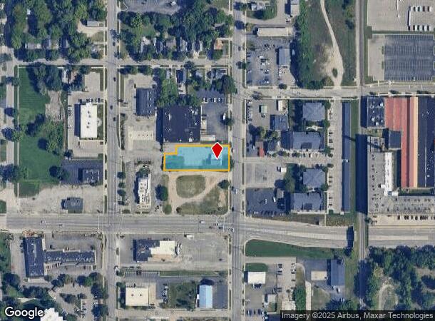  719 N Larch St, Lansing, MI Parcel Map