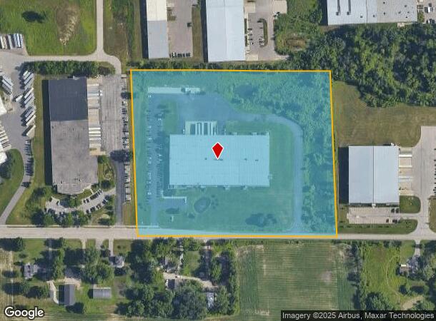  935 E 40Th St, Holland, MI Parcel Map