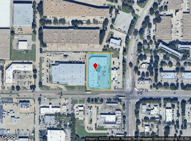 2741 E Belt Line Rd, Carrollton, TX Parcel Map