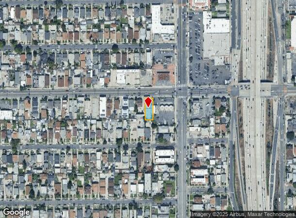 512 W Vernon Ave, Los Angeles, CA Parcel Map