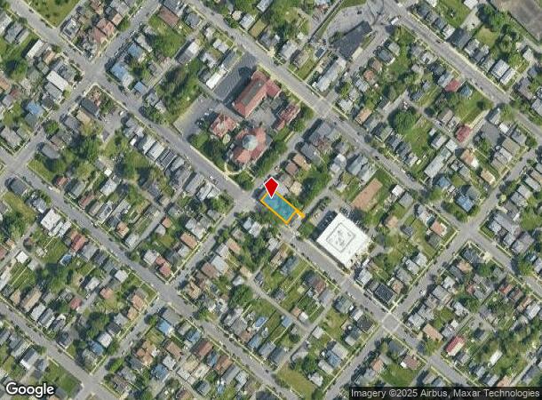  227 S Webster Ave, Scranton, PA Parcel Map