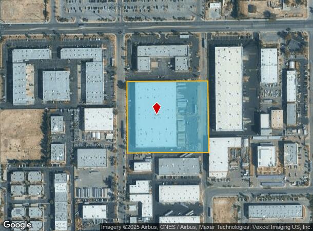 6160 Stevenson Way, Las Vegas, NV Parcel Map