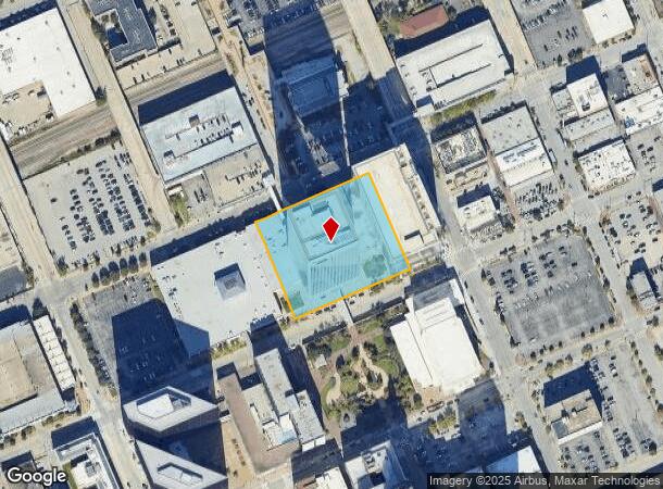  101 E 2Nd St, Tulsa, OK Parcel Map