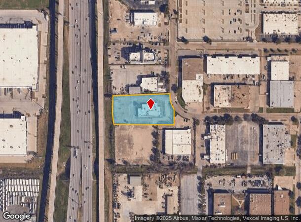  10819 Composite Dr, Dallas, TX Parcel Map