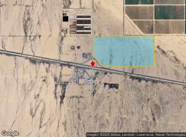  48501 Vicksburg Rd, Salome, AZ Parcel Map