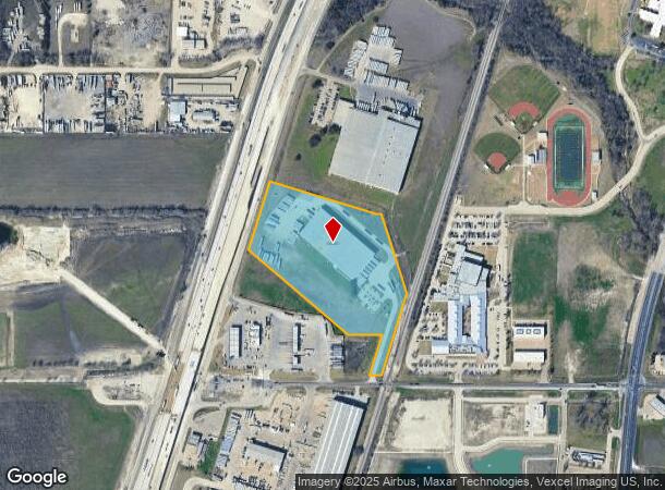  200 E Butcher Rd, Waxahachie, TX Parcel Map