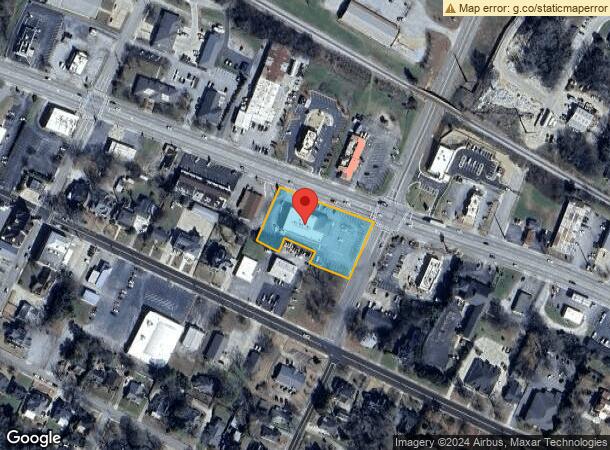  232 Elbert St, Elberton, GA Parcel Map