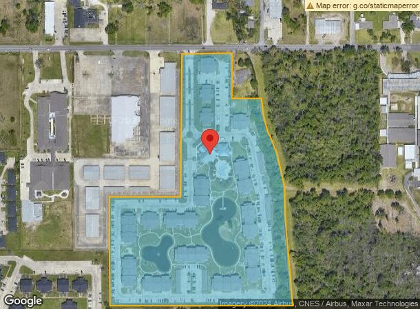  1225 Country Club Rd, Lake Charles, LA Parcel Map