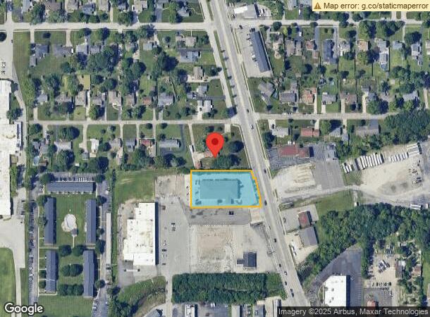  6826 Madison Ave, Indianapolis, IN Parcel Map