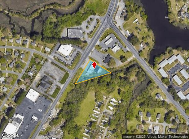  1153 George Washington Hwy N, Chesapeake, VA Parcel Map