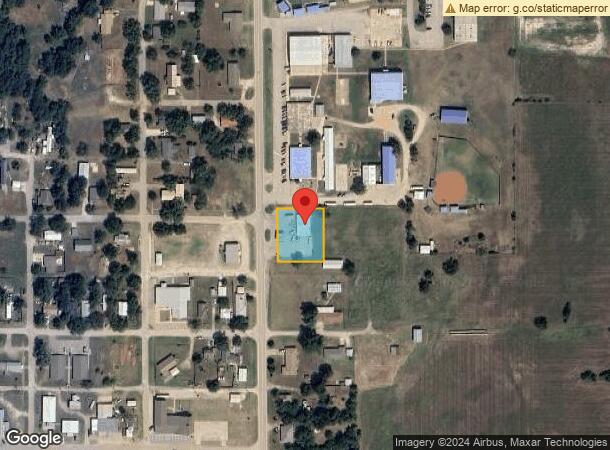  211 N Rose Ave, Glencoe, OK Parcel Map