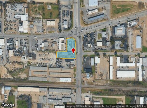 200 N Collins St, Arlington, TX Parcel Map