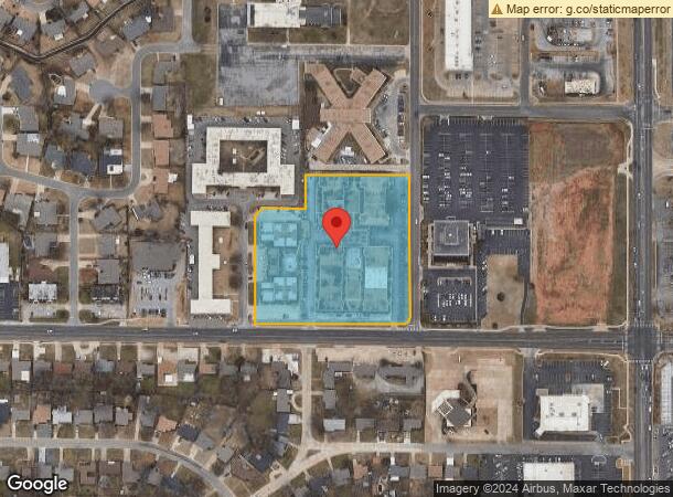  5113 N Brookline Ave, Oklahoma City, OK Parcel Map