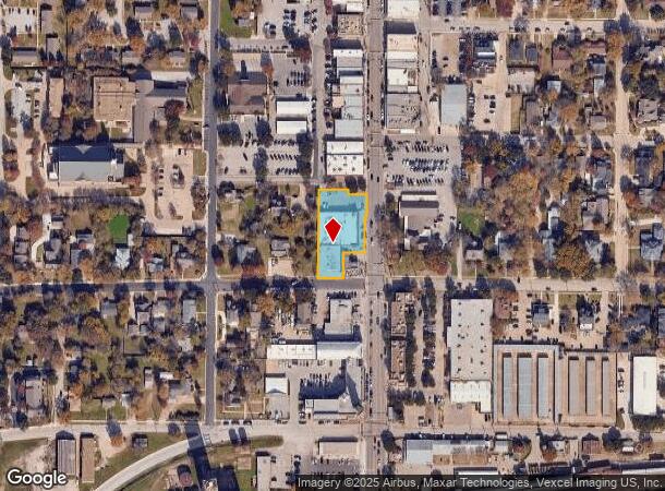  150 W College St, Grapevine, TX Parcel Map