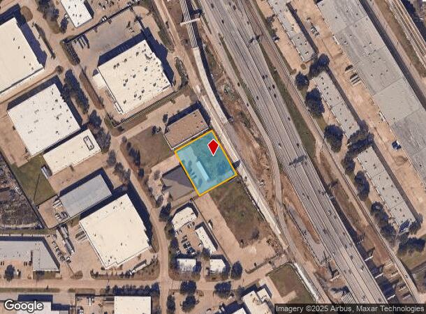  1221 N Interstate 35E, Carrollton, TX Parcel Map