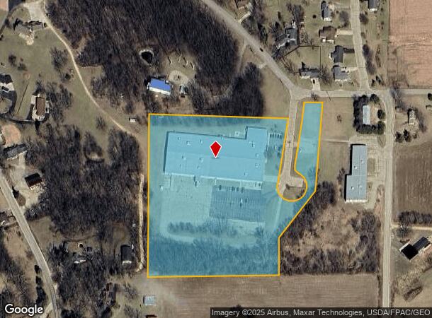  1 Merkle Korpf Ln, Darlington, WI Parcel Map