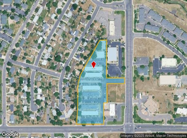  8901 Huron St, Thornton, CO Parcel Map