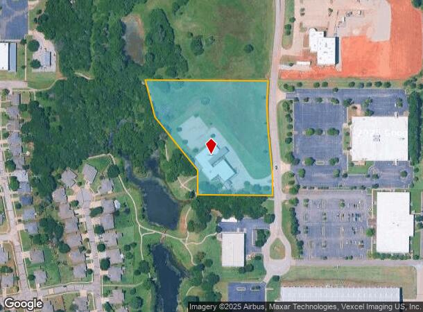  2600 Technology Pl, Norman, OK Parcel Map