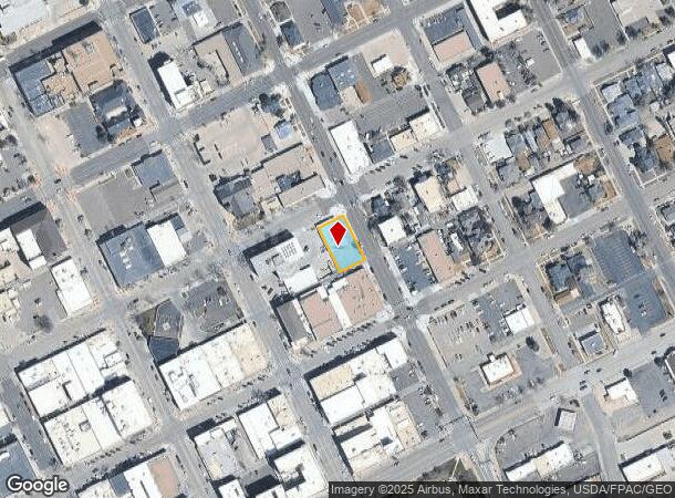  1716 Warren Ave, Cheyenne, WY Parcel Map